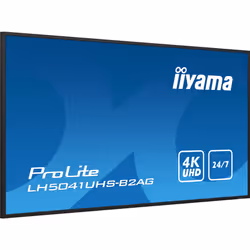 iiyama LH5041UHS-B2AG Signage Display Digital signage flat panel 127 cm (50") LCD 500 cd/m² 4K Ultra HD Black 24/7 - Additional view 6