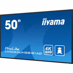 iiyama LH5065UHSB-B1AG Signage Display Digital signage flat panel 125.7 cm (49.5") LCD Wi-Fi 800 cd/m² 4K Ultra HD Black Built-in processor Android 11 24/7 - Additional view 7