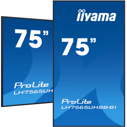 iiyama LH7565UHSB-B1 Signage Display Kiosk design 189.2 cm (74.5") LED Wi-Fi 800 cd/m² 4K Ultra HD Black Built-in processor Android 11 24/7 - Additional view 5