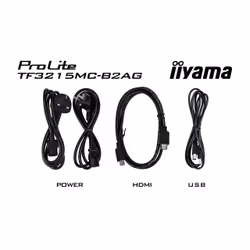 iiyama ProLite TF3215MC-B2AG computer monitor 80 cm (31.5") 1920 x 1080 pixels Full HD LED Touchscreen Kiosk Black - Additional view 4