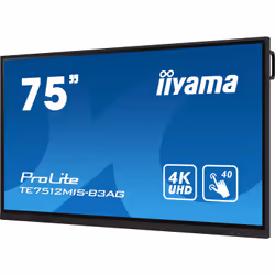 iiyama TE7512MIS-B3AG Signage Display Kiosk design 190.5 cm (75") LCD Wi-Fi 400 cd/m² 4K Ultra HD Black Touchscreen Built-in processor Android 11 24/7 - Additional view 4