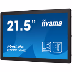 iiyama OTF2216MC-B1 Signage Display Digital signage flat panel 55.9 cm (22") LCD 1100 cd/m² Full HD Black Touchscreen - Additional view 4