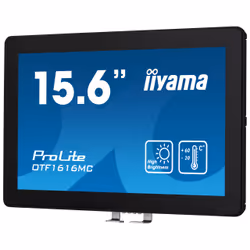 iiyama OTF1616MC-B1 Signage Display Digital signage flat panel 39.6 cm (15.6") LCD 1100 cd/m² Full HD Black Touchscreen - Additional view 4