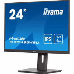 iiyama ProLite XUB2495WSU-B7 computer monitor 61 cm (24") 1920 x 1200 pixels 4K Ultra HD LED Black - Additional view 5