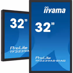 iiyama TF3239AS-B1AG Signage Display Digital signage flat panel 80 cm (31.5") LED 500 cd/m² 2.4K Ultra HD Black Touchscreen Built-in processor Android 24/7 - Additional view 4
