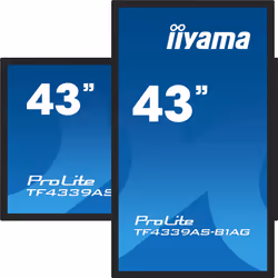 iiyama TF4339AS-B1AG Signage Display Digital signage flat panel 108 cm (42.5") LED 500 cd/m² 4K Ultra HD Black Touchscreen Built-in processor Android 24/7 - Additional view 6