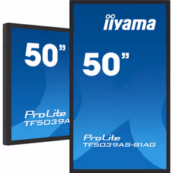 iiyama TF5039AS-B1AG Signage Display Digital signage flat panel 125.7 cm (49.5") LED 500 cd/m² 4K Ultra HD Black Touchscreen Built-in processor Android 24/7 - Additional view 4