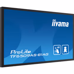 iiyama TF6539AS-B1AG Signage Display Digital signage flat panel 163.8 cm (64.5") LED 500 cd/m² 4K Ultra HD Black Touchscreen Built-in processor Android 24/7 - Additional view 6