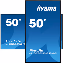 iiyama LH5060UHS-B1AG Signage Display Digital A-board 125.7 cm (49.5") LED Wi-Fi 500 cd/m² 4K Ultra HD Black Built-in processor Android 11 24/7 - Additional view 4