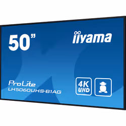iiyama LH5060UHS-B1AG Signage Display Digital A-board 125.7 cm (49.5") LED Wi-Fi 500 cd/m² 4K Ultra HD Black Built-in processor Android 11 24/7 - Additional view 7