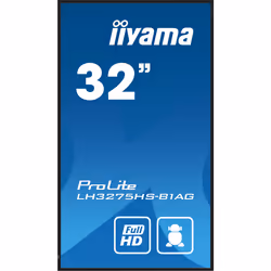 iiyama LH3275HS-B1AG Signage Display Digital signage flat panel 81.3 cm (32") LCD Wi-Fi 500 cd/m² Full HD Black Built-in processor Android 11 24/7 - Additional view 5