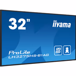 iiyama LH3275HS-B1AG Signage Display Digital signage flat panel 81.3 cm (32") LCD Wi-Fi 500 cd/m² Full HD Black Built-in processor Android 11 24/7 - Additional view 6
