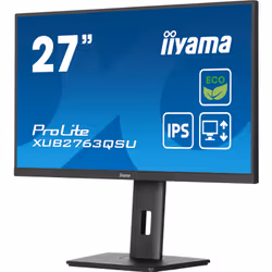 iiyama ProLite XUB2763QSU-B1 computer monitor 68.6 cm (27") 2560 x 1440 pixels Full HD LED Black - Additional view 5