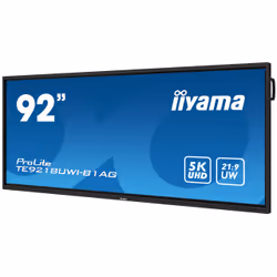 iiyama TE9218UWI-B1AG Signage Display Interactive flat panel 2.32 m (91.5") LED Wi-Fi 500 cd/m² 5K Ultra HD Black Touchscreen Built-in processor Android 16/7 - Additional view 4