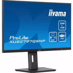 iiyama ProLite XUB2797QSNP-B1 computer monitor 68.6 cm (27") 2560 x 1440 pixels Wide Quad HD LED Black - Additional view 4