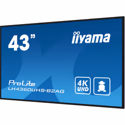 iiyama LH4360UHS-B2AG Signage Display Digital A-board 108 cm (42.5") LED Wi-Fi 500 cd/m² 4K Ultra HD Black Built-in processor Android 11 24/7 - Additional view 6