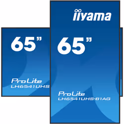 iiyama LH6541UHS-B1AG Signage Display 163.8 cm (64.5") LCD 500 cd/m² 4K Ultra HD Black 24/7 - Additional view 4