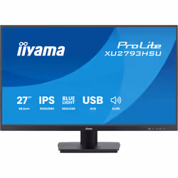 27” IPS technology panel with USB hub and 100Hz refresh rateThe ProLite XU2793HSU is designed for a sleek. streamlined worksp ...