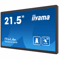 iiyama TW2223AS-B2 Signage Display Interactive flat panel 54.6 cm (21.5") Wi-Fi 400 cd/m² Full HD Black Touchscreen Built-in processor Android 12 24/7 - Additional view 5