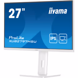 iiyama ProLite XUB2797HSU-W2 computer monitor 68.6 cm (27") 1920 x 1080 pixels Full HD LED White - Additional view 5