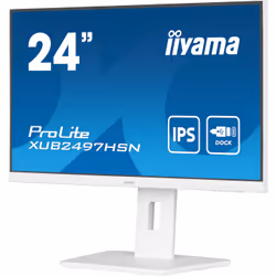 iiyama ProLite XUB2497HSN-W2 computer monitor 60.5 cm (23.8") 1920 x 1080 pixels Full HD LED White - Additional view 5