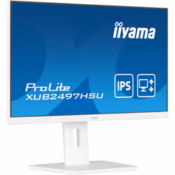 iiyama ProLite XUB2497HSU-W2 computer monitor 60.5 cm (23.8") 1920 x 1080 pixels Full HD LED White - Additional view 4