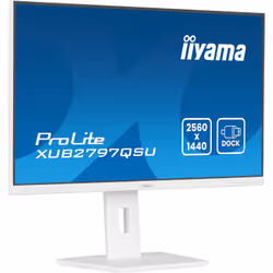 iiyama ProLite XUB2797QSU-W2 computer monitor 68.6 cm (27") 2560 x 1440 pixels Quad HD LED White - Additional view 4