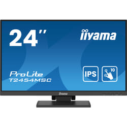 iiyama ProLite T2454MSC-B2AG computer monitor 60.5 cm (23.8") 1920 x 1080 pixels Full HD LED Touchscreen Multi-user Black