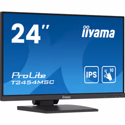 iiyama ProLite T2454MSC-B2AG computer monitor 60.5 cm (23.8") 1920 x 1080 pixels Full HD LED Touchscreen Multi-user Black - Additional view 4