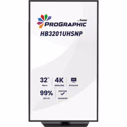 iiyama ProGraphic HB3201UHSNP-B1 computer monitor 80 cm (31.5") 3840 x 2160 pixels Black - Additional view 2