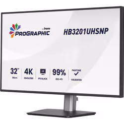 iiyama ProGraphic HB3201UHSNP-B1 computer monitor 80 cm (31.5") 3840 x 2160 pixels Black - Additional view 4