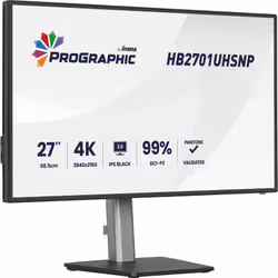 iiyama PROGRAPHIC HB2701UHSNP-B1 Monitor 27 inch 4K UHD IPS Black - Additional view 2