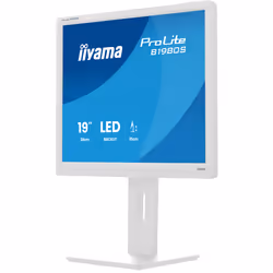 iiyama ProLite B1980S-W1 computer monitor 48.3 cm (19") 1280 x 1024 pixels SVGA LED White - Additional view 8