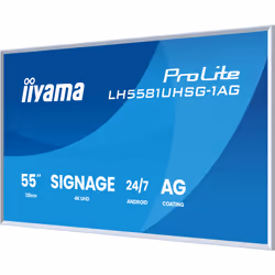 iiyama LH6581UHSG-1AG Signage Display Interactive flat panel 163.8 cm (64.5") Wi-Fi 500 cd/m² 4K Ultra HD White Built-in processor Android 10 24/7 - Additional view 6
