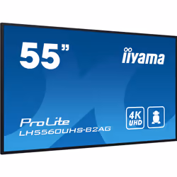 iiyama LH5560UHS-B2AG Signage Display Digital A-board 139.7 cm (55") LED Wi-Fi 500 cd/m² 4K Ultra HD Black Built-in processor Android 11 24/7 - Additional view 3