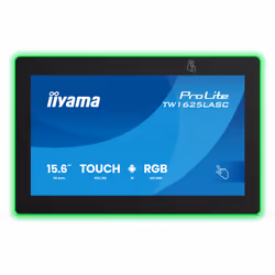 iiyama 15.6” PCAP 10pt touchscreen PC with Android, Power over Ethernet Technology, NFC/RFID reader and a RGB LED bar around the screen - Additional view 2