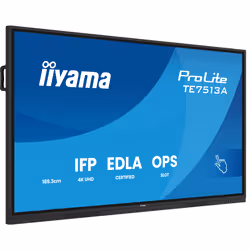 iiyama TE7513A-B2AG Signage Display 190.5 cm (75") Wi-Fi 500 cd/m² 4K Ultra HD Touchscreen Built-in processor Android - Additional view 4