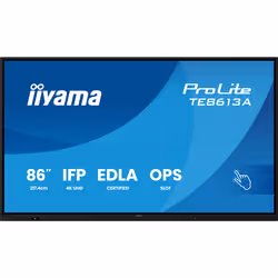 iiyama TE8613A-B2AG Signage Display Kiosk design 2.17 m (85.6") Wi-Fi 500 cd/m² 4K Ultra HD Touchscreen Built-in processor Android - Additional view 4