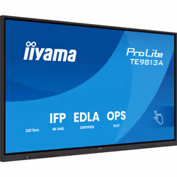 iiyama TE9813A-B2AG Signage Display Kiosk design 2.48 m (97.5") 500 cd/m² 4K Ultra HD Touchscreen Built-in processor Android - Additional view 5