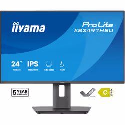iiyama ProLite XB2497HSU-B1 computer monitor 60.5 cm (23.8") 1920 x 1080 pixels Full HD Black - Additional view 2