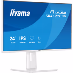 iiyama ProLite XB2497HSU-W1 computer monitor 60.5 cm (23.8") 1920 x 1080 pixels Full HD LED White - Additional view 5