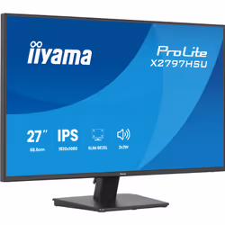 iiyama ProLite X2797HSU-B1 computer monitor 68.6 cm (27") 1920 x 1080 pixels Full HD Black - Additional view 2