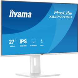 iiyama ProLite XB2797HSU-W1 computer monitor 68.6 cm (27") 1920 x 1080 pixels Full HD White
