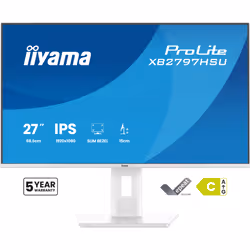 iiyama ProLite XB2797HSU-W1 computer monitor 68.6 cm (27") 1920 x 1080 pixels Full HD White - Additional view 2