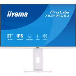 iiyama ProLite XB2797QSU-W1 computer monitor 68.6 cm (27") 2560 x 1440 pixels Quad HD White - Additional view 3