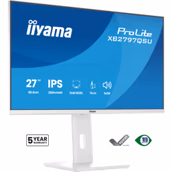 iiyama ProLite XB2797QSU-W1 computer monitor 68.6 cm (27") 2560 x 1440 pixels Quad HD White - Additional view 7