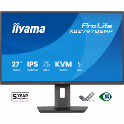 iiyama ProLite XB2797QSNP-B1 computer monitor 68.6 cm (27") 2560 x 1440 pixels Quad HD LED Black - Additional view 2