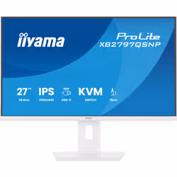 iiyama ProLite XB2797QSNP-W1 27" IPS LCD computer monitor 68.6 cm (27") 2560 x 1440 pixels Quad HD White - Additional view 4