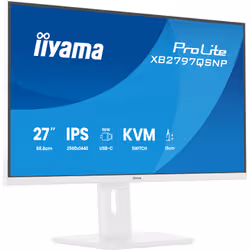 iiyama ProLite XB2797QSNP-W1 27" IPS LCD computer monitor 68.6 cm (27") 2560 x 1440 pixels Quad HD White - Additional view 5