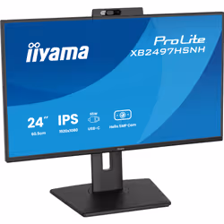 iiyama ProLite XB2497HSNH-B1 24IN IPS LCD 4MS 1920X1080 350CD/M2 HDMI/DP/USB 2 computer monitor 60.5 cm (23.8") 1920 x 1080 pixels Full HD Black - Additional view 6